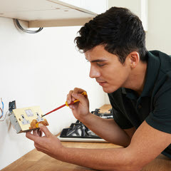 Locally owned an operated, when you call us you get a professional electrician at your door who will provide you with top  notch service. Quotes are free, call our office today!